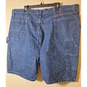 Wrangler Carpenter Jean Shorts Blue Cotton Regular Casual Work Men‎ Size 44